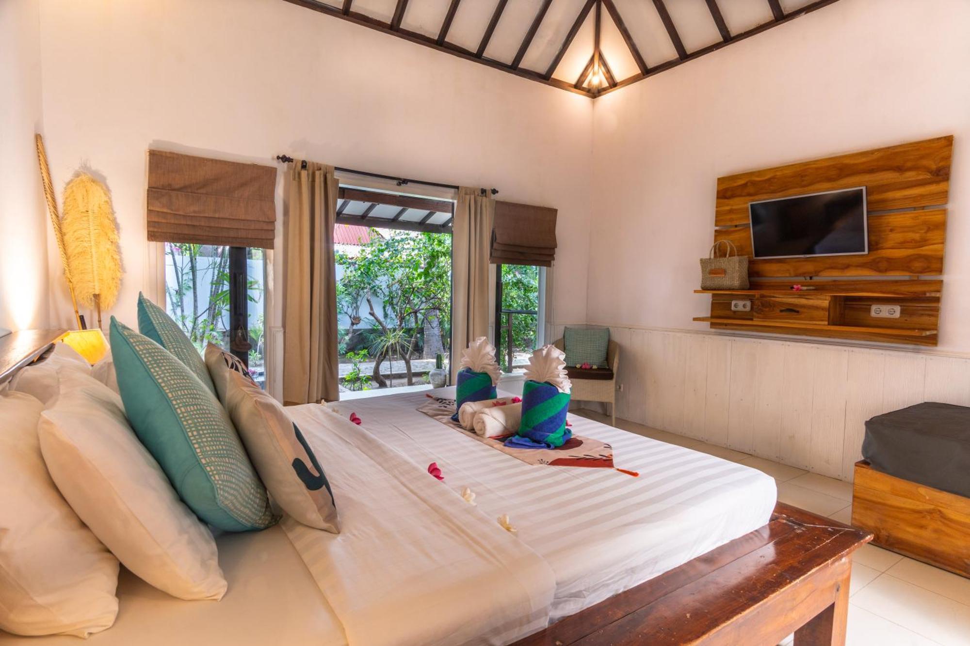 Bale Sampan Boutique Bungalows Gili Trawangan Exteriér fotografie