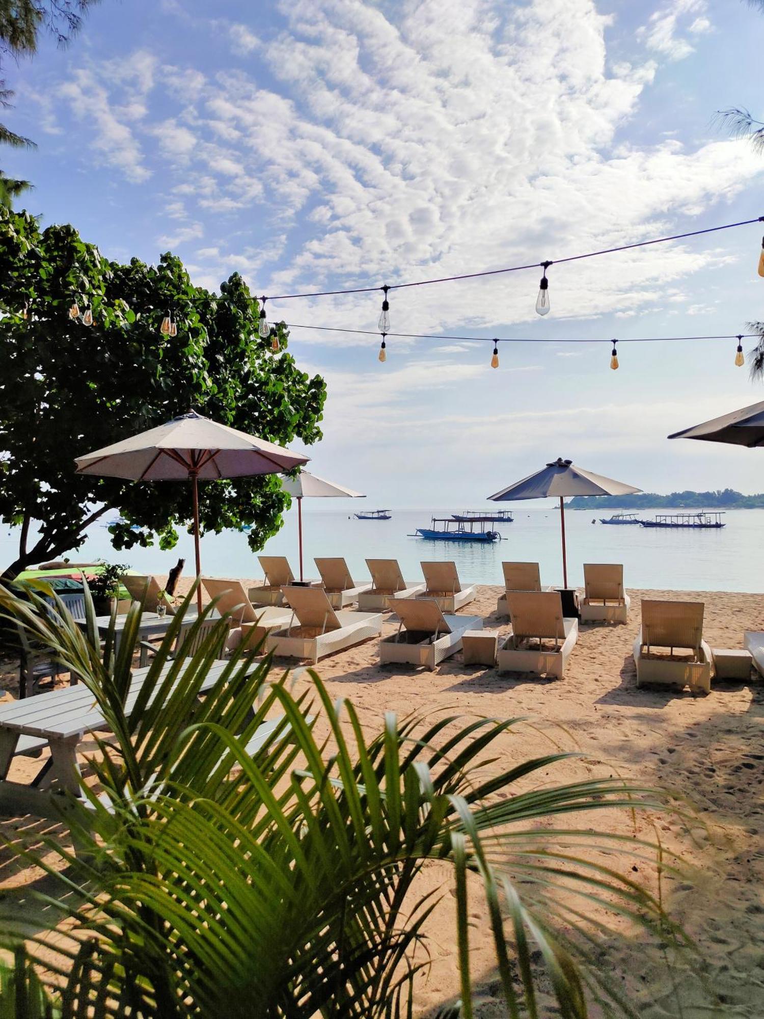 Bale Sampan Boutique Bungalows Gili Trawangan Exteriér fotografie